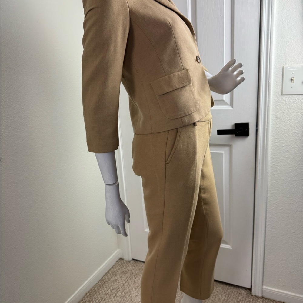 Loft Classic Tan Blazer Suit for woman’s.  B5 - Picture 8 of 17